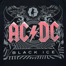 Load image into Gallery viewer, AC/DC &quot;Black Ice&quot; Graphic Logo Spellout Hard Rock Band Vest Top
