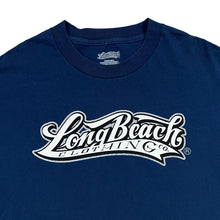 Load image into Gallery viewer, LONG BEACH CLOTHING CO. Classic Skater Surfer Logo Spellout Graphic Short Sleeve T-Shirt

