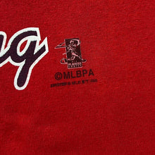 Load image into Gallery viewer, Vintage Starter MLB (1998) Made In USA MARK MCGWIRE &quot;Sultan Of Swing&quot; Cardinals Baseball Graphic T-Shirt
