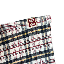 Load image into Gallery viewer, Early 00&#39;s Hypnosis &quot;Slammin&quot; Embroidered Basketball Hip Hop Y2K Plaid Check T-Shirt

