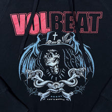 Load image into Gallery viewer, Bravado Volbeat Logo Spellout Graphic Hard Rock Music Band Black Pullover Hoodie
