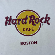 Load image into Gallery viewer, Hard Rock Cafe "Boston" Souvenir Logo Graphic White T-Shirt
