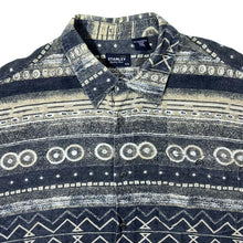 Load image into Gallery viewer, Vintage Stanley Crazy Abstract Patterned Long Sleeve Cotton Flannel Shirt
