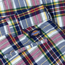 Load image into Gallery viewer, Dickies Multi Colour Gingham Plaid Check Skater Cotton Shorts
