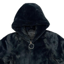 Load image into Gallery viewer, GUESS Los Angeles Big Spellout Soft Touch Fleece Zip Hoodie Jacket
