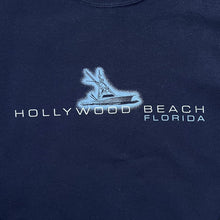 Load image into Gallery viewer, HOLLYWOOD BEACH "Florida" Souvenir Spellout Graphic Crewneck Sweatshirt

