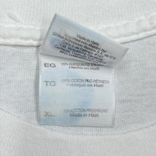 Load image into Gallery viewer, Ocean Eddies “Orange Beach” Souvenir Spellout Graphic White T-Shirt
