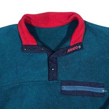 Load image into Gallery viewer, Vintage MUSTO SNUGS Polartec Classic 1/4 Button Pullover Fleece Sweatshirt
