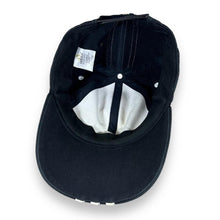Load image into Gallery viewer, Vintage ADIDAS Classic Three Stripe Embroidered Logo Black Baseball Cap
