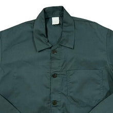 Load image into Gallery viewer, Vintage MADE IN FRANCE Classic Green Polyester Cotton French Worker Chore Jacket

