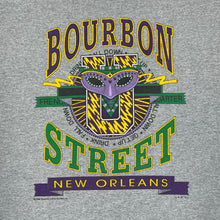 Load image into Gallery viewer, Vintage 90&#39;s Anvil BOURBON STREET &quot;New Orleans&quot; Souvenir Spellout Graphic T-Shirt
