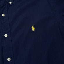 Load image into Gallery viewer, POLO RALPH LAUREN &quot;Custom Fit&quot; Classic Embroidered Mini Logo Long Sleeve Button-Up Shirt
