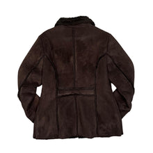 Load image into Gallery viewer, AVENUE y2k Faux Fur Fleece Trim Lined Sheepskin Style Jacket
