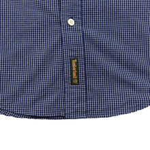 Load image into Gallery viewer, Vintage TIMBERLAND WEATHERGEAR &quot;Classic Fit&quot; Embroidered Mini Logo Grid Check Long Sleeve Button-Up Shirt
