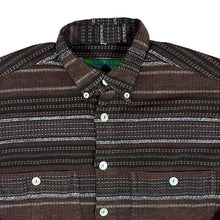 Load image into Gallery viewer, Vintage PROFIL DORNBUSCH Patterned Striped Long Sleeve Button-Up Flannel Shirt
