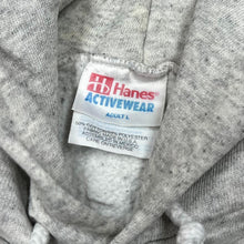 Load image into Gallery viewer, Early 00’s HANES Embroidered Chinese Characters Writing Motif Pullover Hoodie
