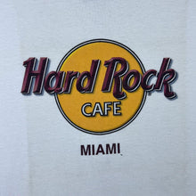 Load image into Gallery viewer, Vintage Hard Rock Cafe "Miami" Souvenir Logo Graphic White T-Shirt
