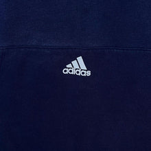 Load image into Gallery viewer, Vintage Adidas NCAA Akron Zips College Navy Blue Three Stripe Pullover Hoodie
