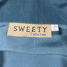 Load image into Gallery viewer, Early 00's Sweety Collection Goth Y2K Tribal Dragon Grey Red Polyester Shirt
