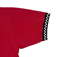 Load image into Gallery viewer, Vintage J.Michael DARLINGTON Embroidered Mini Logo Motorsports Speedway Checkerboard Trim Polo Shirt
