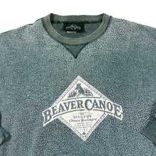 Load image into Gallery viewer, Vintage 90&#39;s BEAVER CANOE Souvenir Spellout Graphic Crewneck Fleece Sweatshirt
