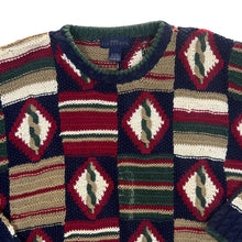 Load image into Gallery viewer, Vintage 90&#39;s MARK ALEXANDER Abstract 3D Crazy Knit Heavyweight Sweater Jumper
