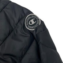 Load image into Gallery viewer, CHAMPION “Outdoor Field Tested” Tech Fill Medium Warm Padded Puffer Hooded Jacket
