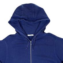 Load image into Gallery viewer, Vintage ST MICHAEL Marks &amp; Spencer Classic Basic Blue Zip Hoodie
