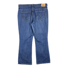 Load image into Gallery viewer, LEVI&#39;S 515 &quot;Bootcut&quot; Classic Blue Denim Jeans
