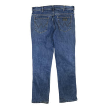 Load image into Gallery viewer, WRANGLER &quot;Texas Stretch&quot; Classic Blue Denim Straight Leg Jeans
