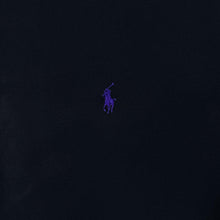 Load image into Gallery viewer, Vintage Ralph Lauren "Classic Fit" Mini Logo Black Short Sleeve Button-Down Shirt
