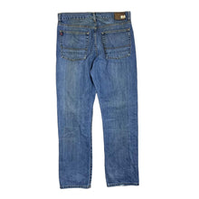 Load image into Gallery viewer, QUIKSILVER &quot;Reese Forbes&quot; Skater Surfer Classic Blue Denim Straight Leg Jeans
