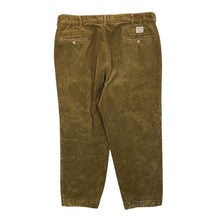 Load image into Gallery viewer, Vintage POLO RALPH LAUREN Polo Cords Made In USA Brown Jumbo Cord Baggy Trousers
