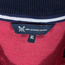 Load image into Gallery viewer, CREW CLOTHING COMPANY Mini Logo Red 1/4 Zip Cotton Knit Sweater Jumper
