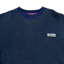 Load image into Gallery viewer, Early 00&#39;s ELLESSE Classic Embroidered Mini Logo Colour Block Crewneck Sweatshirt
