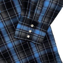 Load image into Gallery viewer, Vintage Wrangler Plaid Check Cowboy Western Pearl Snap Popper Long Sleeve Shirt
