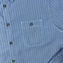 Load image into Gallery viewer, Musto Classic Blue Striped Cotton Long Sleeve Shirt
