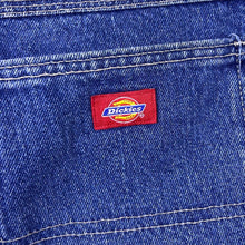 Load image into Gallery viewer, Early 00's Dickies "Relaxed Fit" Skater Workwear Blue Denim Shorts
