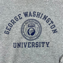 Load image into Gallery viewer, Champion GEORGE WASHINGTON UNIVERSITY College Spellout Graphic Crewneck Sweatshirt
