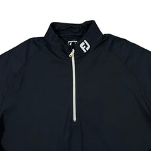 Load image into Gallery viewer, FOOTJOY &quot;Athletic Fit&quot; Chill Out Nylon Spandex 1/4 Zip Sports Pullover Midlayer Top
