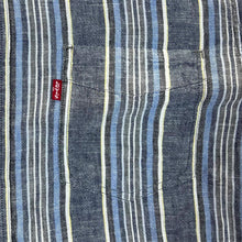 Load image into Gallery viewer, LEVI&#39;S Classic Multi Striped Linen Blend Short Sleeve Shirt
