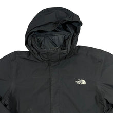 Load image into Gallery viewer, THE NORTH FACE TNF HyVent Classic Black Hooded Windbreaker Outdoor Hiking Jacket
