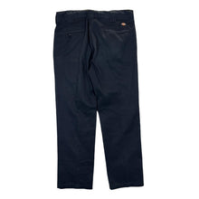 Load image into Gallery viewer, DICKIES &quot;Slim Straight&quot; Classic Black Skater Workwear Trousers
