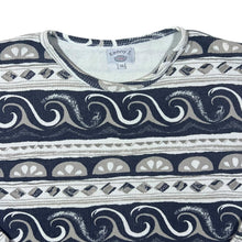 Load image into Gallery viewer, Vintage 90&#39;s Kenny S. Crazy Abstract Patterned Cotton Long Sleeve T-Shirt
