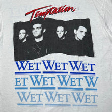 Load image into Gallery viewer, Vintage WET WET WET (1988) “Temptation” New Wave Pop Rock Band Single Stitch T-Shirt
