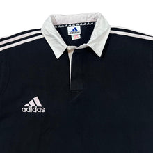 Load image into Gallery viewer, Vintage 90&#39;s ADIDAS Classic Three Stripe Embroidered Logo Heavy Cotton Rugby Polo Shirt
