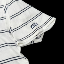 Load image into Gallery viewer, Early 00&#39;s REEBOK Classic Embroidered Mini Logo Striped Short Sleeve Polo Shirt
