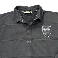 Load image into Gallery viewer, Early 00&#39;s WEIRD FISH Embroidered Patch Logo Collared Sweatshirt Deck Polo Shirt
