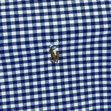 Load image into Gallery viewer, Polo Ralph Lauren Blue White Plaid Check Long Sleeve Button-Up Cotton Shirt
