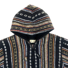 Load image into Gallery viewer, Namaste Made In Himalayas Fair Trade Hippy Patterned Fleece Lined Zip Hoodie

